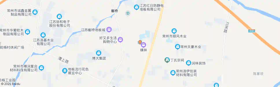 常州崔桥广场_公交站地图_常州公交_妙搜公交查询2025