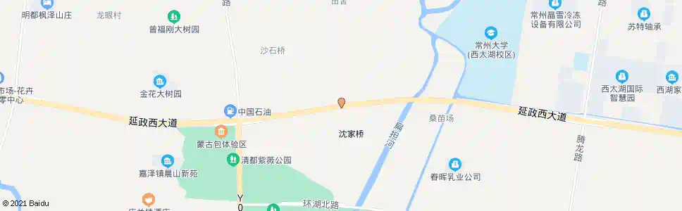 常州沈叶村_公交站地图_常州公交_妙搜公交查询2025