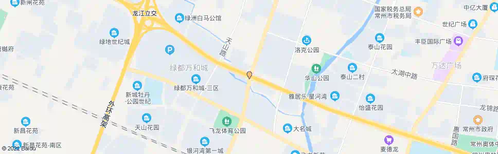 常州龙城大道长江路_公交站地图_常州公交_妙搜公交查询2025