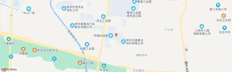 常州环保产业园_公交站地图_常州公交_妙搜公交查询2025