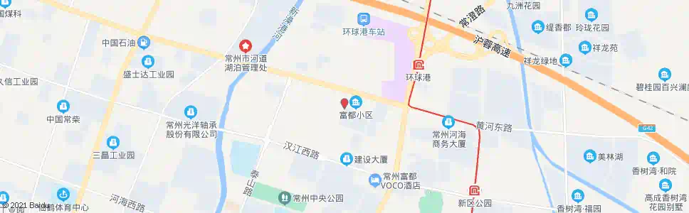 常州富都小区_公交站地图_常州公交_妙搜公交查询2025
