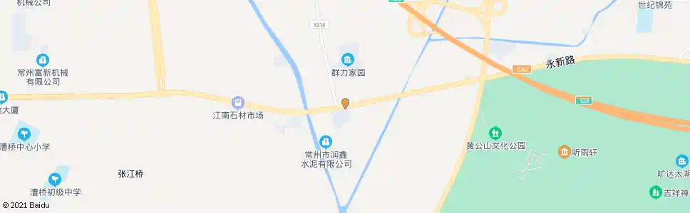 常州黄埝桥东_公交站地图_常州公交_妙搜公交查询2025