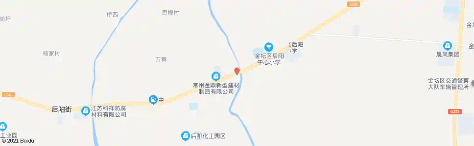 常州后阳桥_公交站地图_常州公交_妙搜公交查询2025