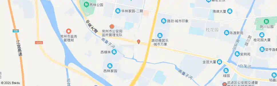 常州中吴大道西林路_公交站地图_常州公交_妙搜公交查询2025