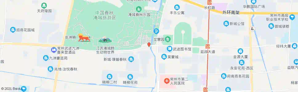 常州兰陵路延政路_公交站地图_常州公交_妙搜公交查询2025