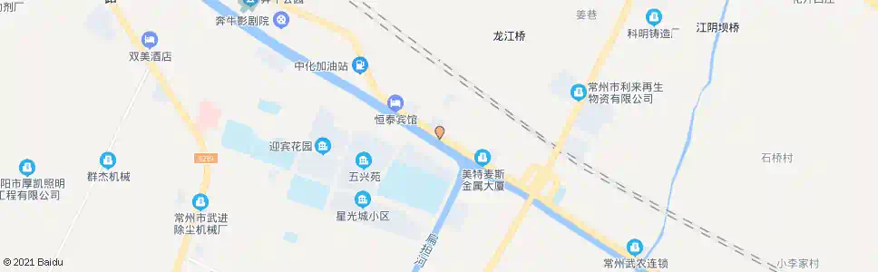 常州西沙河桥_公交站地图_常州公交_妙搜公交查询2025