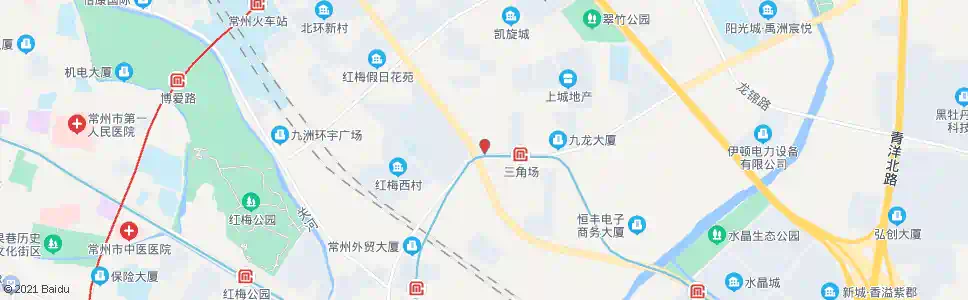 常州九龙小商品市场_公交站地图_常州公交_妙搜公交查询2025