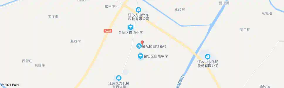 常州白塔镇_公交站地图_常州公交_妙搜公交查询2025