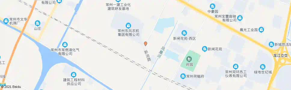 常州新冶路新龙路_公交站地图_常州公交_妙搜公交查询2025