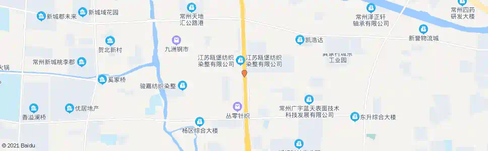 常州轻纺路青洋路_公交站地图_常州公交_妙搜公交查询2025