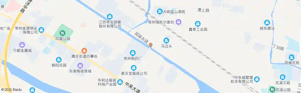 常州大明路延陵路_公交站地图_常州公交_妙搜公交查询2025