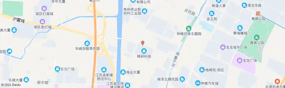 常州平陵大桥东_公交站地图_常州公交_妙搜公交查询2025