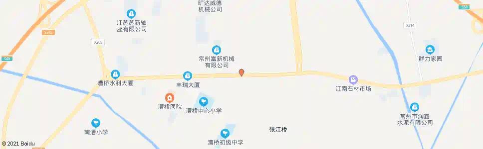 常州漕桥中学_公交站地图_常州公交_妙搜公交查询2025