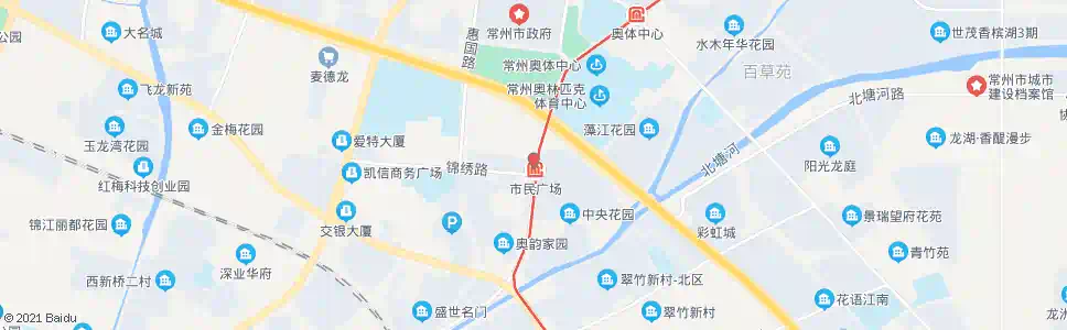 常州锦绣路晋陵路_公交站地图_常州公交_妙搜公交查询2025