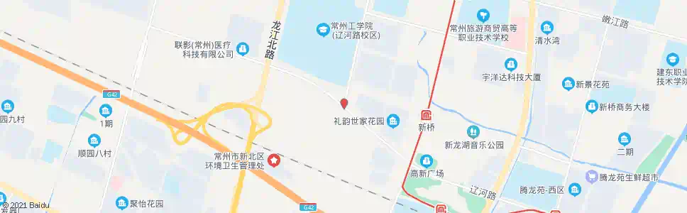 常州辽河路新龙二路_公交站地图_常州公交_妙搜公交查询2025