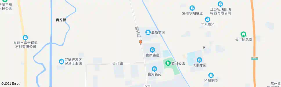 常州腾龙路长塘路_公交站地图_常州公交_妙搜公交查询2025