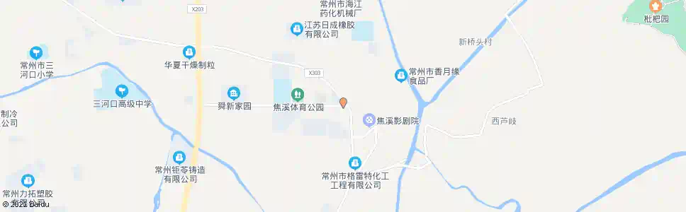 常州溪河路_公交站地图_常州公交_妙搜公交查询2025