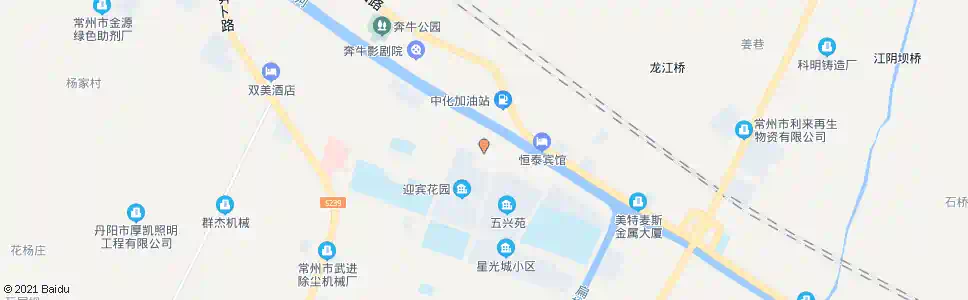 常州奔牛福利院_公交站地图_常州公交_妙搜公交查询2025