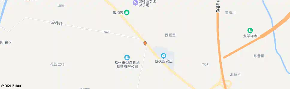 常州梅林村委_公交站地图_常州公交_妙搜公交查询2025