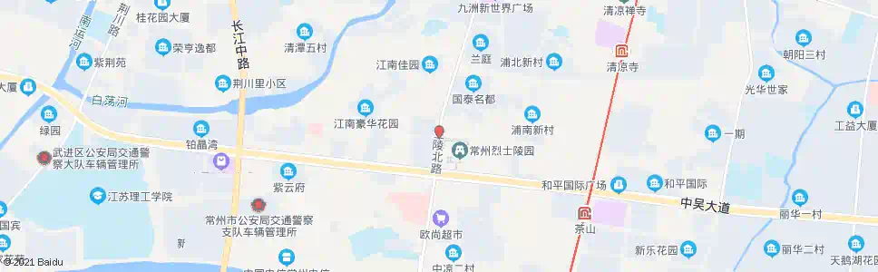 常州烈士陵园_公交站地图_常州公交_妙搜公交查询2025