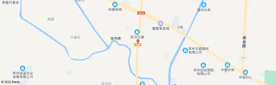 常州张墅桥_公交站地图_常州公交_妙搜公交查询2025