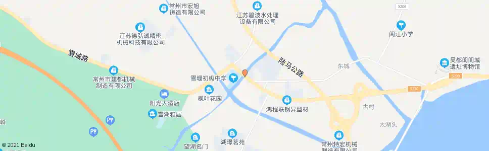 常州雪堰桥_公交站地图_常州公交_妙搜公交查询2025