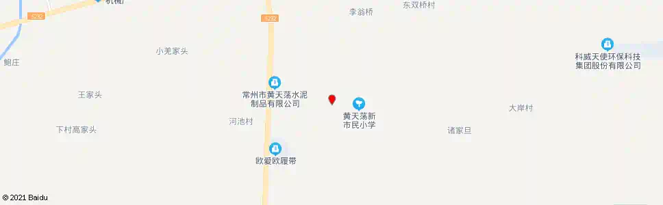 常州黄天荡_公交站地图_常州公交_妙搜公交查询2025
