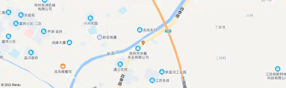 常州小河水闸_公交站地图_常州公交_妙搜公交查询2025