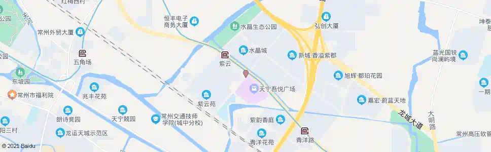 常州紫云居_公交站地图_常州公交_妙搜公交查询2025