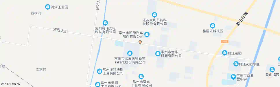 常州丽江路银山路_公交站地图_常州公交_妙搜公交查询2025