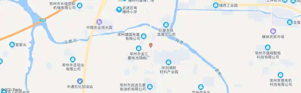 常州桥南村下场西_公交站地图_常州公交_妙搜公交查询2025