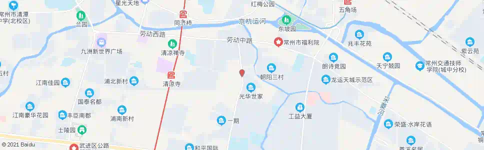 常州龙游路清凉东路_公交站地图_常州公交_妙搜公交查询2025