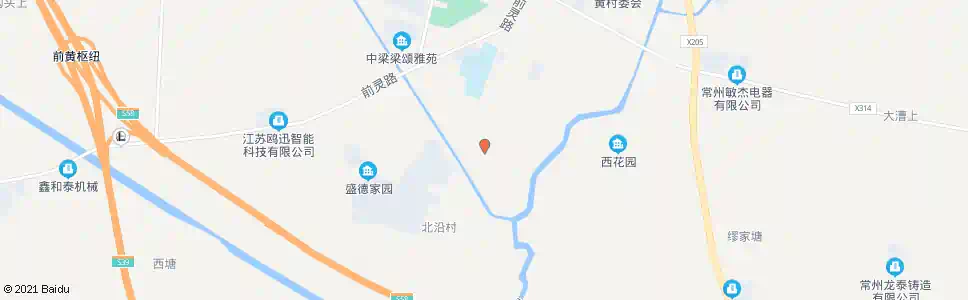常州雪渎上_公交站地图_常州公交_妙搜公交查询2025