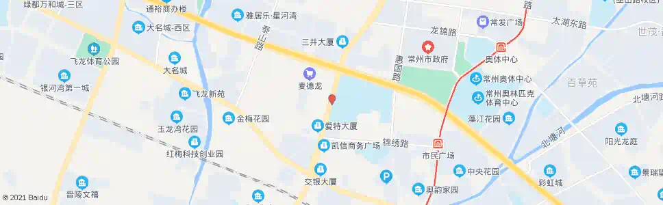 常州常工院_公交站地图_常州公交_妙搜公交查询2025