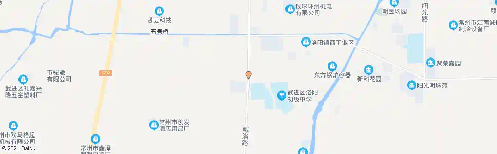 常州洛阳中心小学_公交站地图_常州公交_妙搜公交查询2025