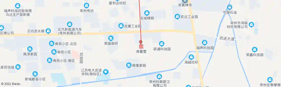 常州龙帆路凤栖路_公交站地图_常州公交_妙搜公交查询2025