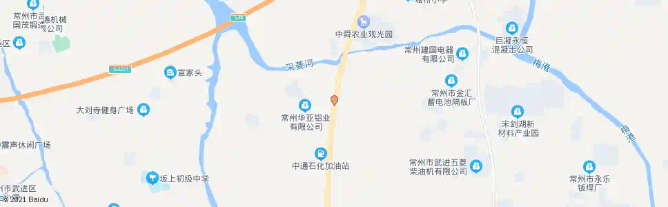 常州渔庄东_公交站地图_常州公交_妙搜公交查询2025