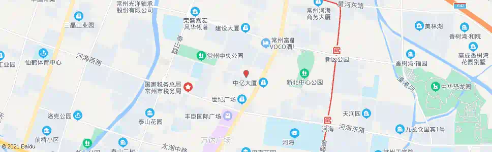 常州珠江路科四路_公交站地图_常州公交_妙搜公交查询2025
