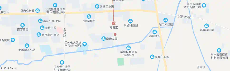 常州南隆家园_公交站地图_常州公交_妙搜公交查询2025