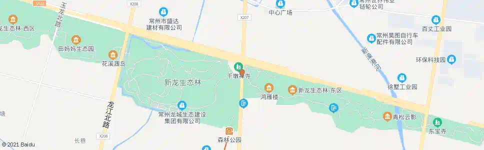 常州双坝千墩寺_公交站地图_常州公交_妙搜公交查询2025