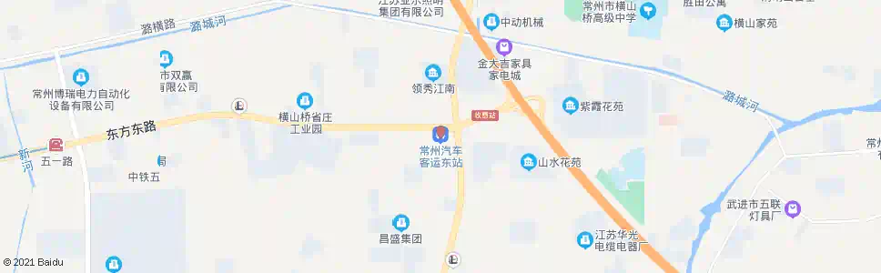 常州狄墅村东_公交站地图_常州公交_妙搜公交查询2025