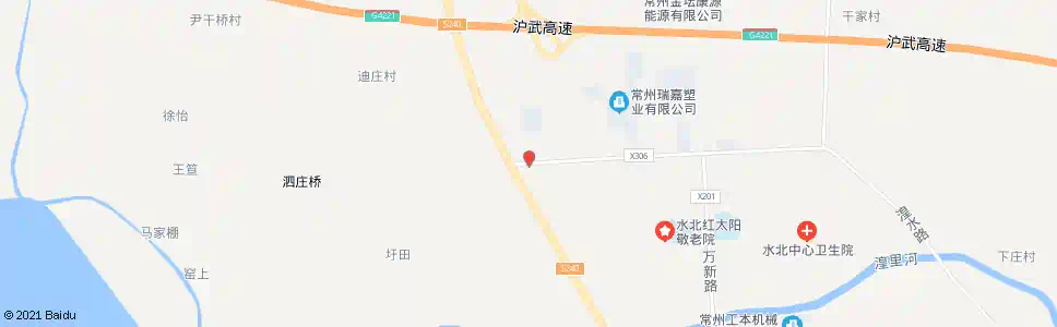 常州水洮路口_公交站地图_常州公交_妙搜公交查询2025