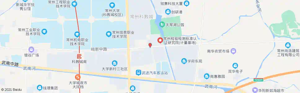 常州鸣新路新平路_公交站地图_常州公交_妙搜公交查询2025