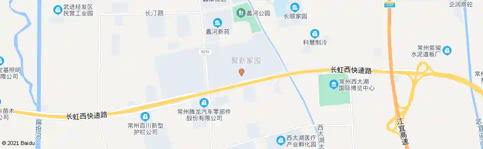 常州聚新家园_公交站地图_常州公交_妙搜公交查询2025