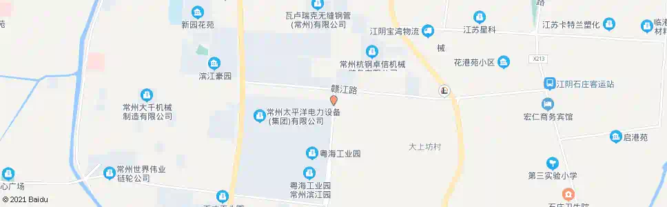 常州珠峰路赣江路_公交站地图_常州公交_妙搜公交查询2025