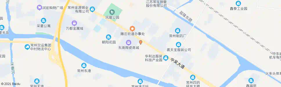 常州常遥路中吴大道_公交站地图_常州公交_妙搜公交查询2025