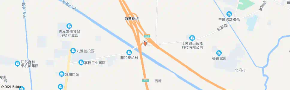 常州前灵路人民桥_公交站地图_常州公交_妙搜公交查询2025