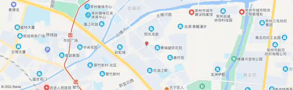 常州龙锦路永宁北路_公交站地图_常州公交_妙搜公交查询2025