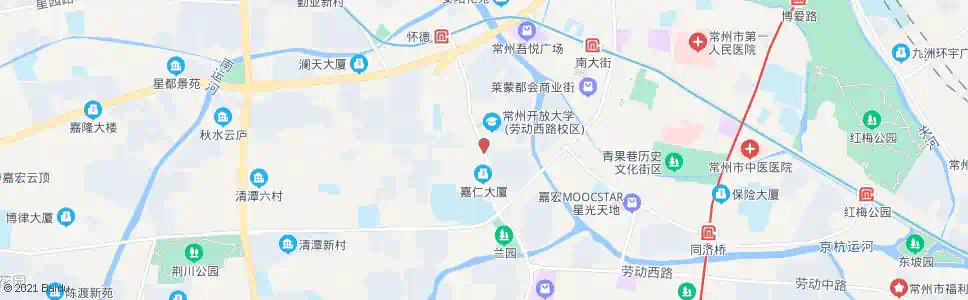 常州常州开放大学(电子新村)_公交站地图_常州公交_妙搜公交查询2025