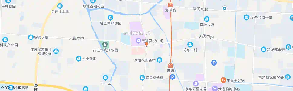 常州兰陵路人民路(b)_公交站地图_常州公交_妙搜公交查询2025